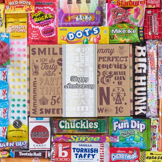 Vintage Candy Co. #1 Happy Anniversary Candy Gift Assortment