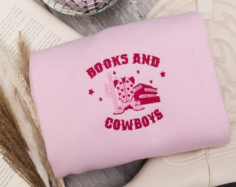 Books and Cowboys Sweatshirt, Hoodie, T-shirt