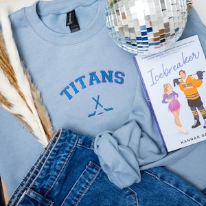Titans Ice Hockey- Icebreaker- Embroidered Sweatshirt