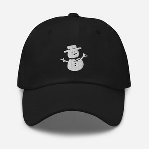Snowman Hat | Holiday Baseball Hat