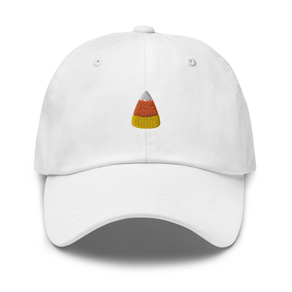 Candy Corn Hat Halloween Baseball Hat Etsy