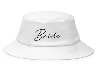 Bride Bucket Hat | Bachelorette Party | Group Hats | Embroidered | Gifts for Bride