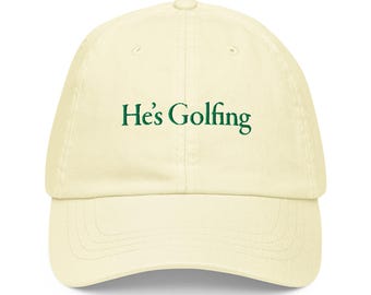He's Golfing Hat