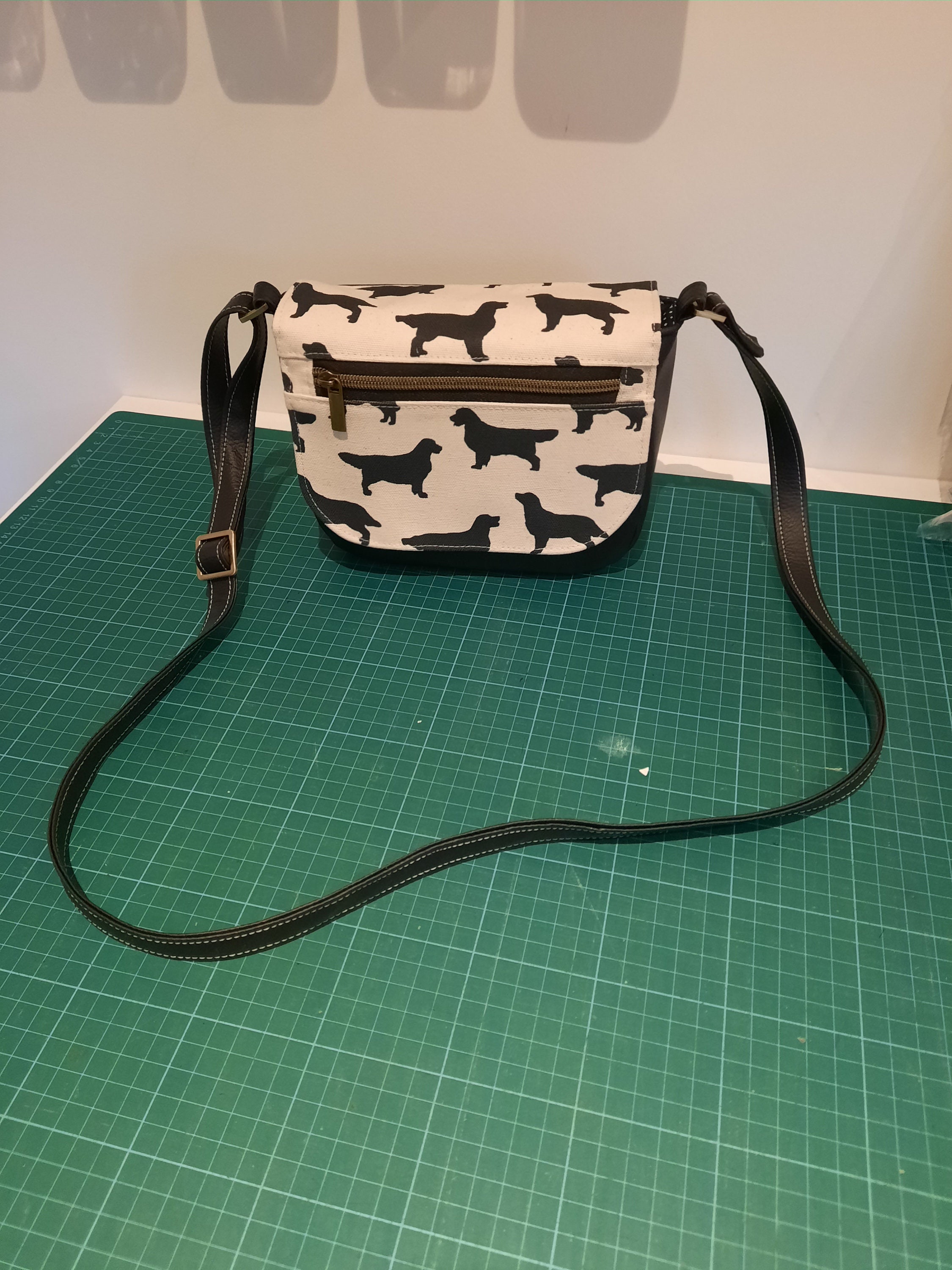 Cute Handmade Crossbody Bag Golden Retriever Bag Small Etsy UK