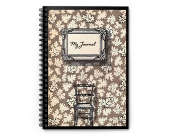 Mój Dziennik Spiral Notebook-Dziennik-Linia liniowana-Magia-Mikstury-Dziennik snów-Rytuał-Zaklęcia-Pamiętnik-Pogański-Wicca-Prezent-prezent do prowadzenia dziennika
