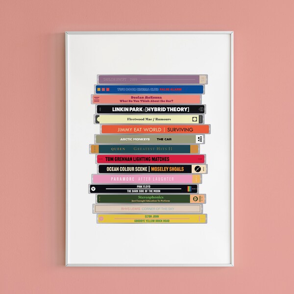 Custom Cd Print Etsy