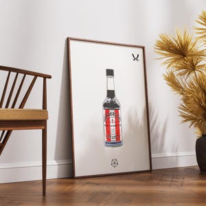 Sheffield United Hendos Relish Print | The Blades Print | Sheffield Print | Hendos Print | United Football Print | Digitally Drawn Print