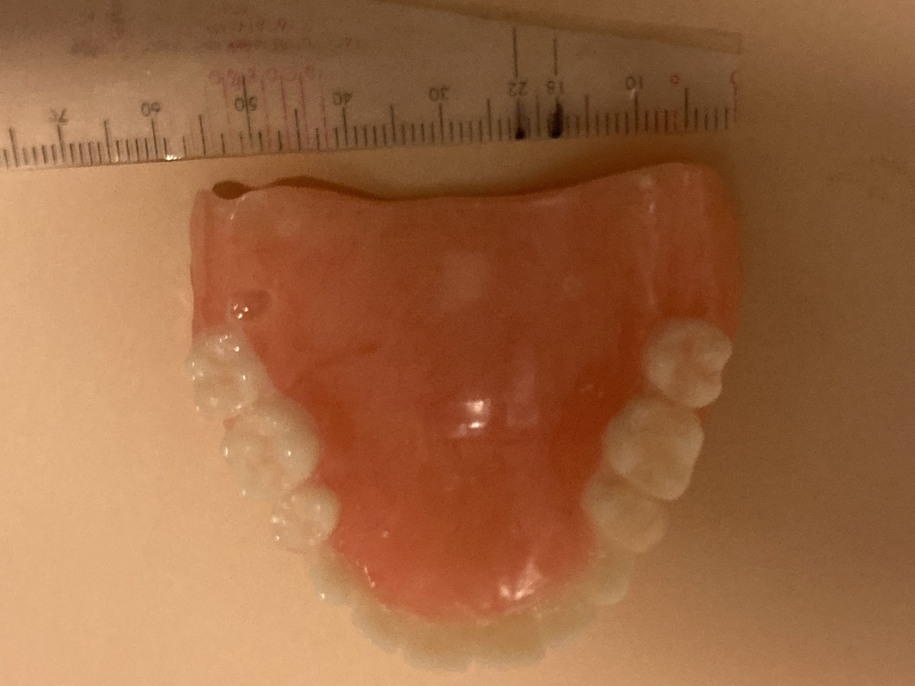 Brand New Full Upper Denture Gag Gift Etsy
