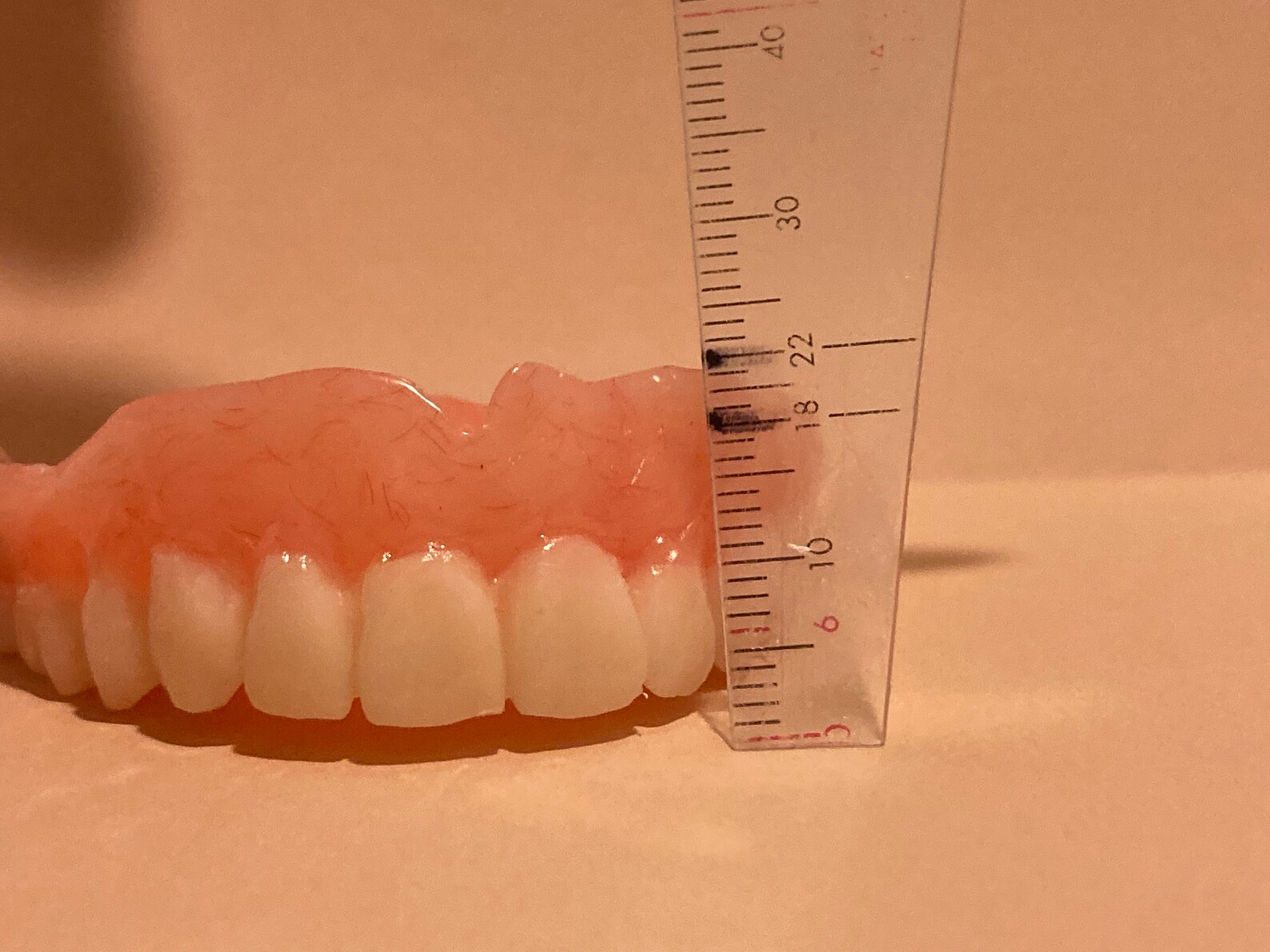 Brand New Full Upper Denture Gag Gift Etsy