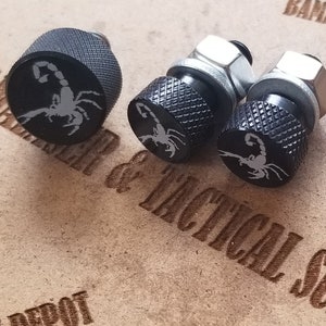 Scorpion Combo Harley Seat & License Plate Bolts