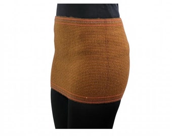 3267 Extra Long Elastic Haramaki Waist Warmer Belt For Belly, Thermal 718VaBR0UtL._AC_SX679_.jpg main image 3