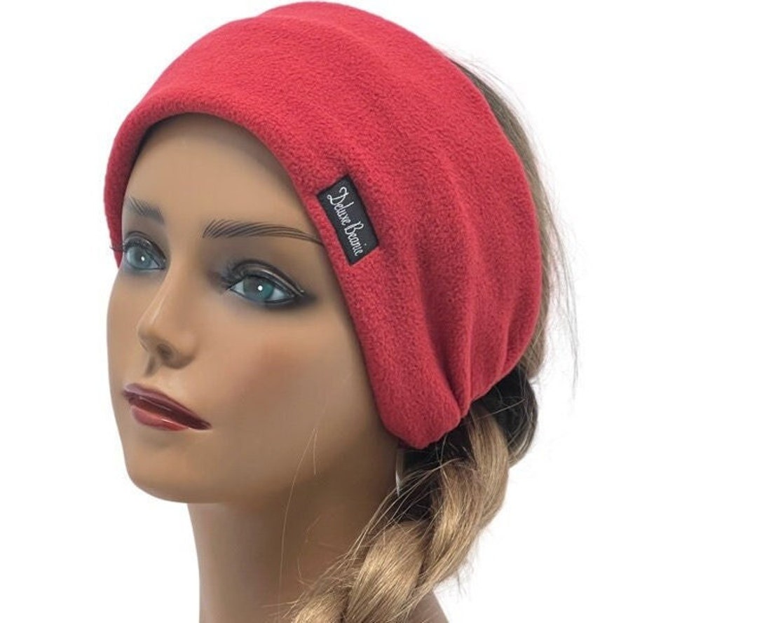 Fleece Double Layer Headbands,cayenne Ear Warmer,winter Headbands,ear