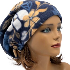 Fleece Beanie with Bamboo RED lining, Winter Cute Warm Cozy Winter Beanie,Soft and Warm Winter Beanie,Ear Warmer,Slouchy Beanie