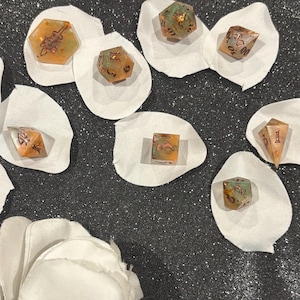 Orange on the Vine - 8 Piece Polyhedral Dice