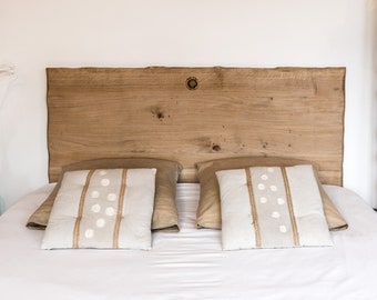 Solid oak headboard, made-to-measure in France by Moblo Design. FREE DELIVERY