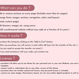 Pink Shopify Theme, Rose Gold Website Template Design, Feminine Shopify Theme Website, Shopify Store Banners, Luxury Shopify Website, Pink image 10
