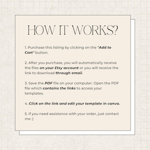 Hair Stylist Acuity Scheduling Template: Dark Chic Canva Design Bild 11