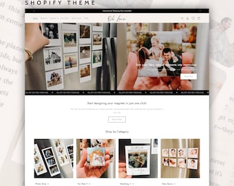 Tema de lujo para Shopify / Tienda boutique, Photo Magnet (Descarga digital)