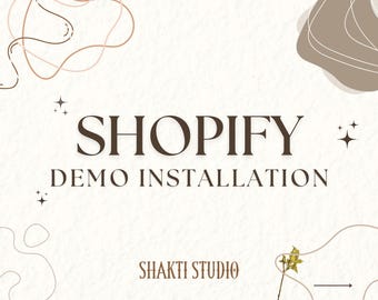 Installazione dimostrativa del tema Shopify