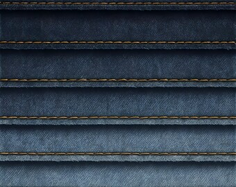 Layered Denim Wall Art, Indigo Blue Fabric Print, Textured Textile Poster, Modern Denim Decor, Printable Art, Industrial Style Art