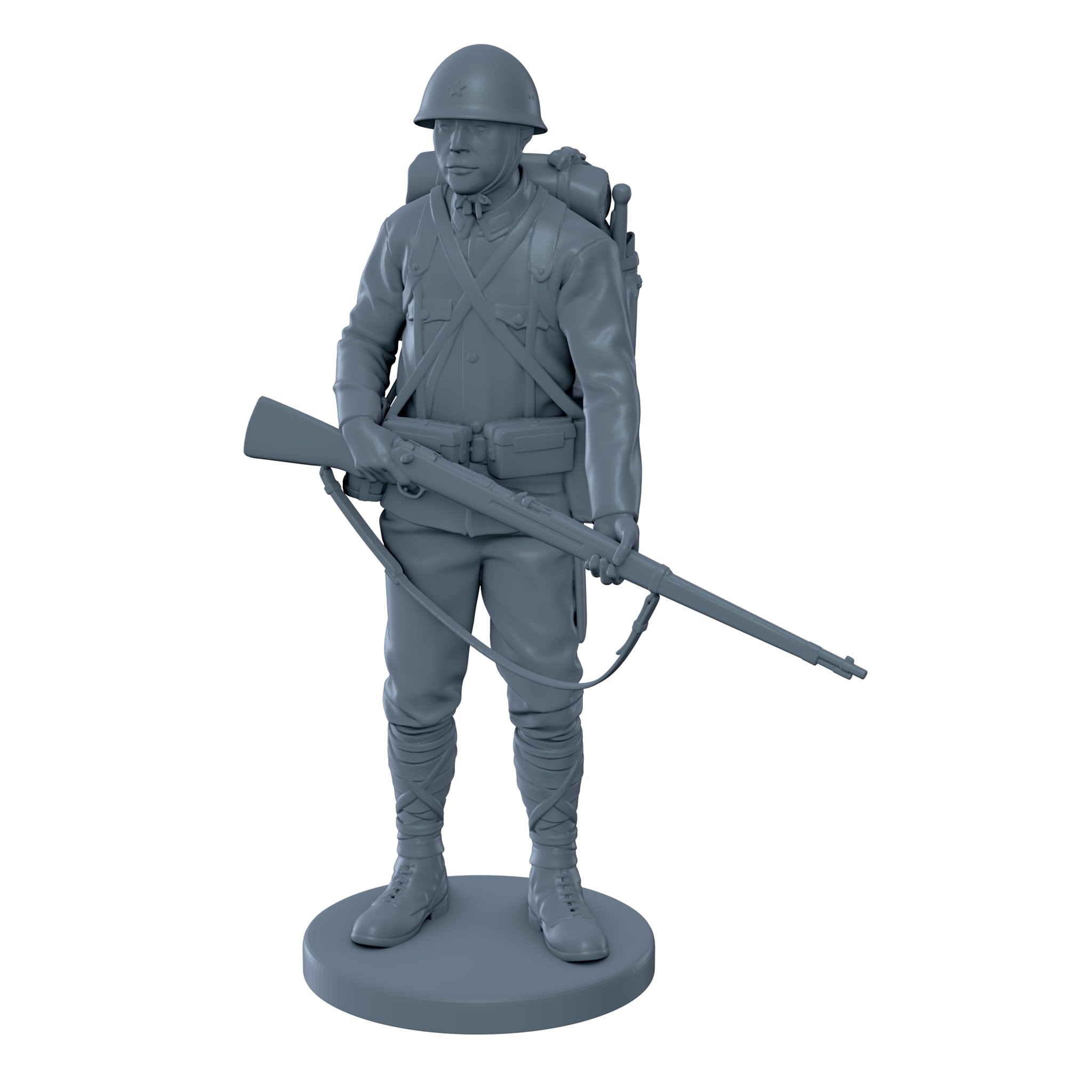 Japanese Soldier Standing