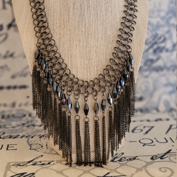 Wunderschöne Vintage Statement Halskette