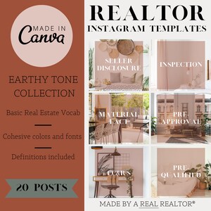20 Real Estate Terms | Real Estate Instagram Posts | Real Estate Marketing | Realtor Social Media Posts