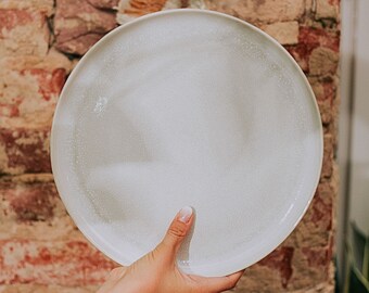 Ceramic Plate Handmade Large | 27 cm