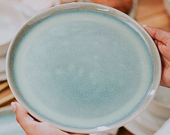 Ceramic Plate Handmade Large | 27 cm