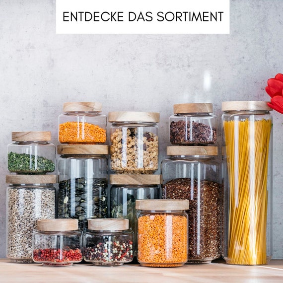 Stackable Spice Jars