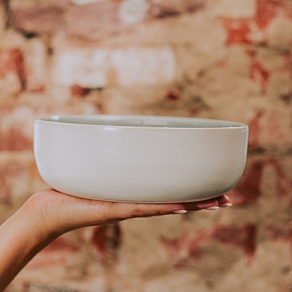 Ceramic Bowl Handmade Large | 19 cm