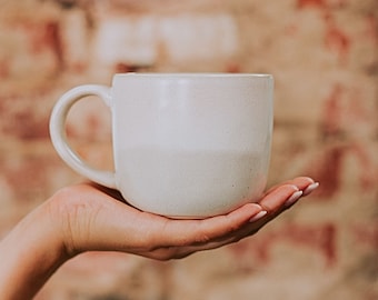 Keramik Tasse Handgemacht Groß | 470ml