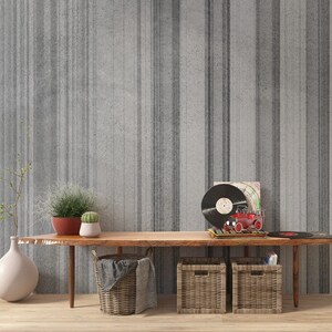 Carta da parati a strisce. Carta da parati moderna. Sbucciare e attaccare. Peel and Stick Adesivo da parete Decorazione da parete Design scandinavo Rimovibile