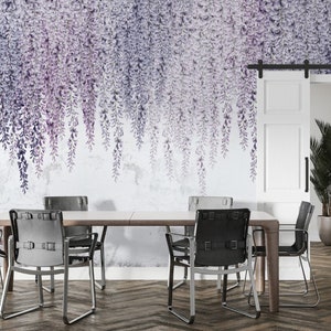 Beautiful Wisteria Hanging, Wisteria Wallpaper, Wisteria Wall Mural ...