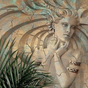 Custom Wallpaper 3D look Three-dimensional Embossed Woman TV Couch Bbackground Wall Living Room Bedroom Mural 3D Wallpaper image 3