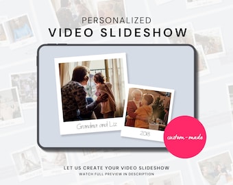 Celebration of Life Slideshow Custom Made Slideshow with Music