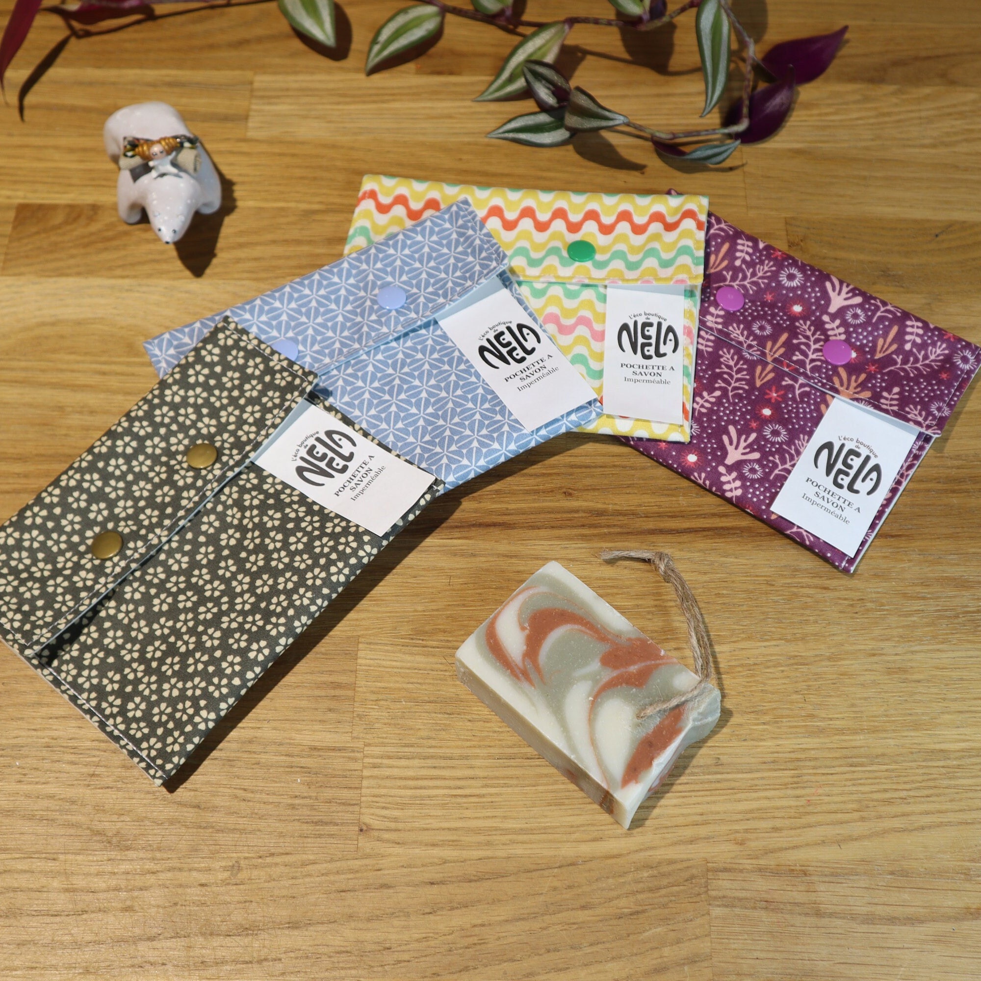 Pochette Imperméable Polyvalente - Pochette à Savon Contact Alimentaire