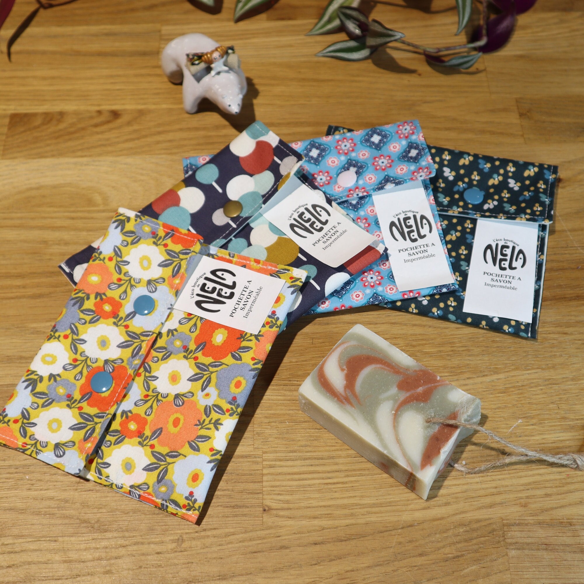 Pochette Imperméable Polyvalente - Pochette à Savon Contact Alimentaire