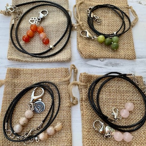 Small Pet Crystal Charm | Matching Owner Pet Crystal Charm Set | Cat Collar Charm | Crystals For Dogs and Cats | Rose Quartz Pet Charm |