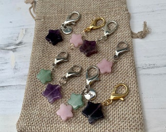Kristall Haustier Anhänger | STERN Kristall Anhänger | Amethyst Haustier Anhänger | Kristall-Haustier-Charme passende Besitzer | Kristalle für Hunde | Kristalle für Katzen