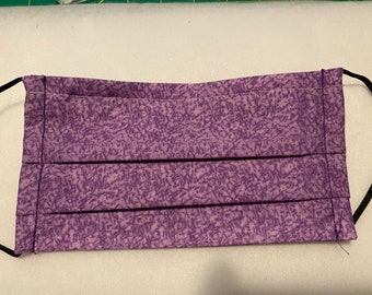 Purple tonal face mask
