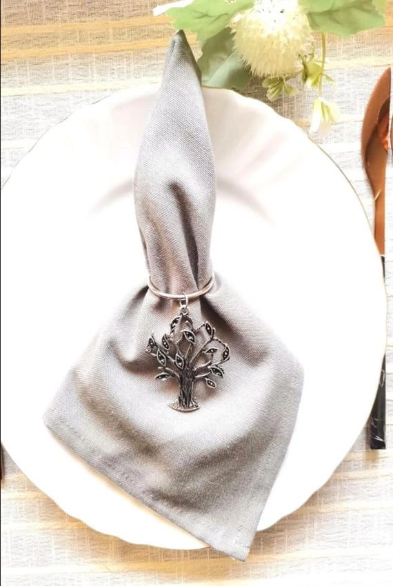 ウィッシュツリー装飾ナプキンリング6個セット装飾ナプキンリング