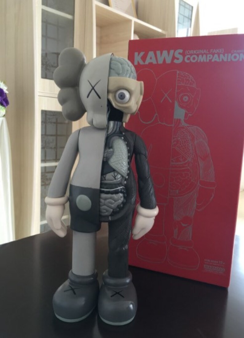 KAWS Anatomy figure 37cm vinyl pop art | Etsy