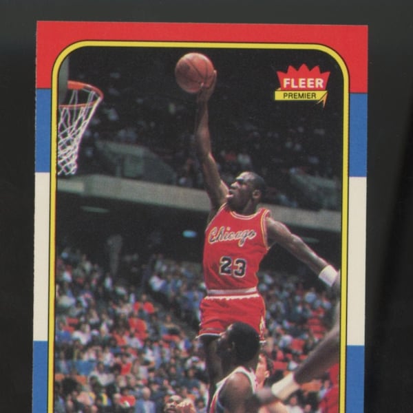 michael jordan sticker 1986