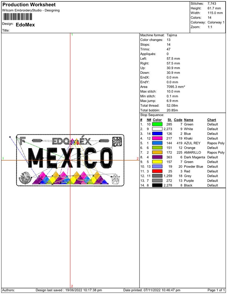Estado De Mexico Car Mexican License Driving Plate Mexico Etsy