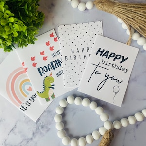 Conjunto variado de 20 tarjetas de felicitación IMPRIMIBLES / Cumpleaños / Gracias / En blanco / Felicitaciones / Descarga instantánea / Conjunto variado de tarjetas / Imprimible