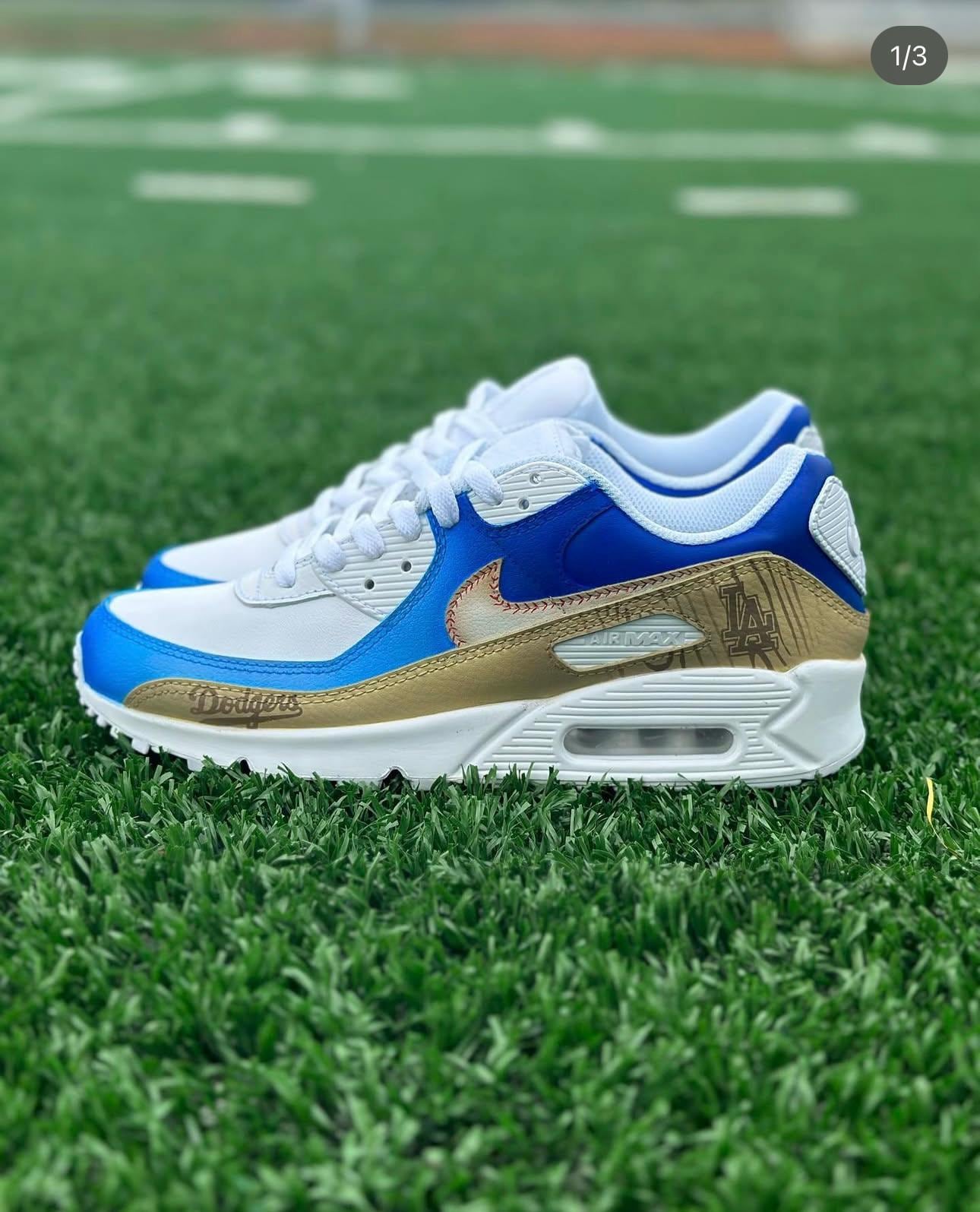 LA DODGERS AIRMAX 90 - Etsy