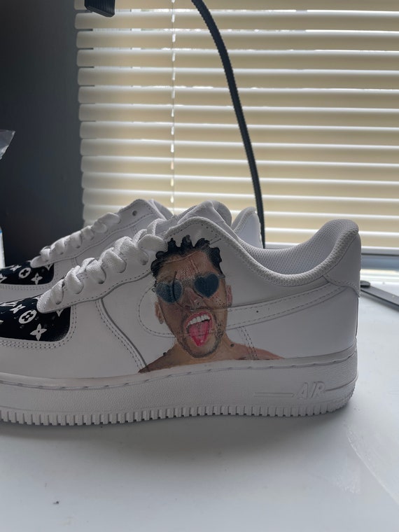 custom air force 1 bad bunny