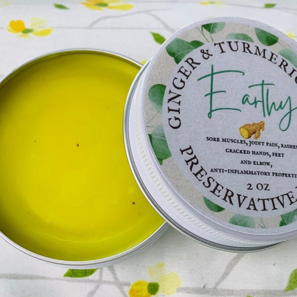 Ginger and Turmeric Salve