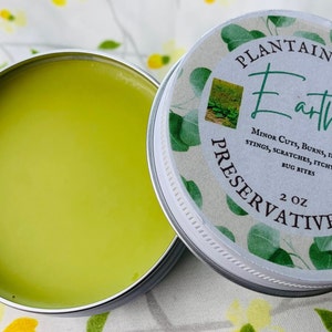 Plantain Salve - Homemade Products - Natural Products